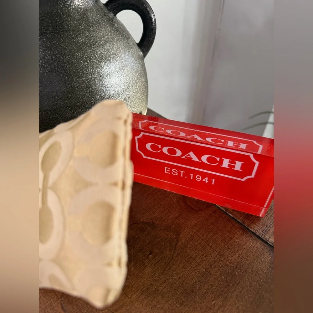 Coach Poppy Chan “Goldy” Wristlet - Picture 3 of 12